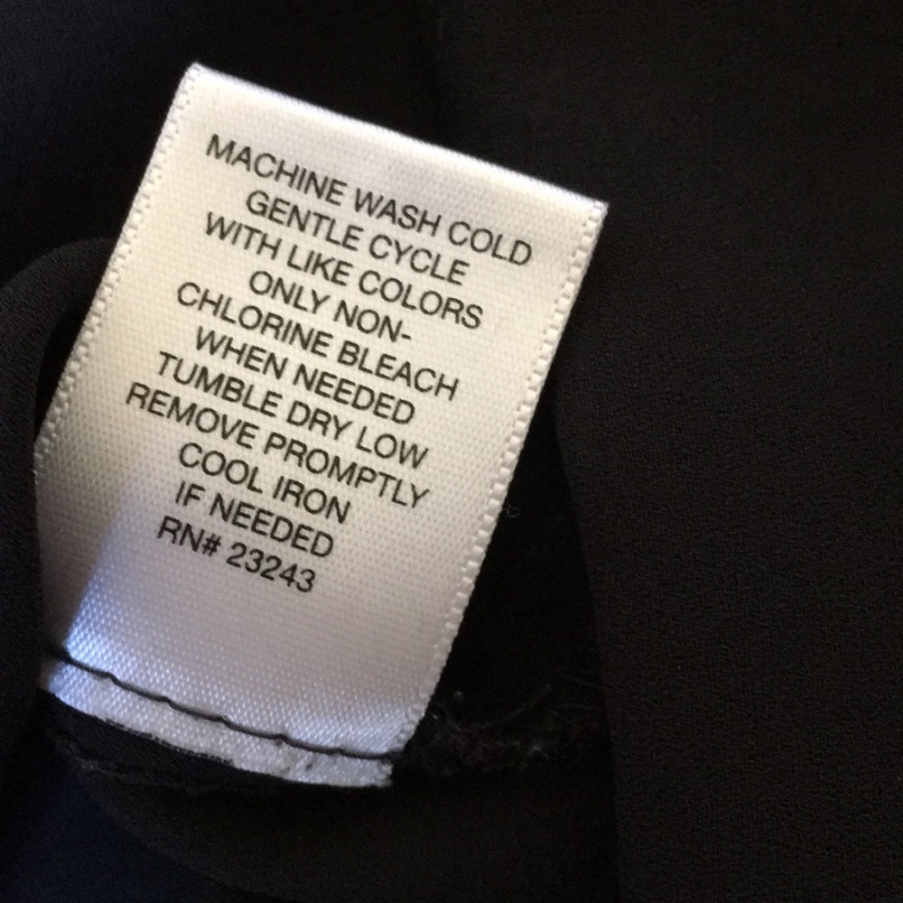 New York and Company Black Sleeveless Blouse Size XS - Picture 7 of 7